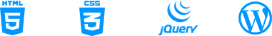 web technology icons